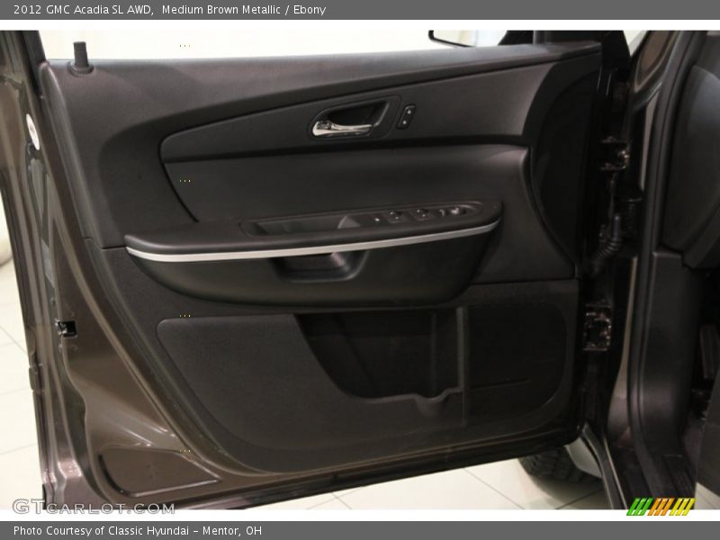 Medium Brown Metallic / Ebony 2012 GMC Acadia SL AWD