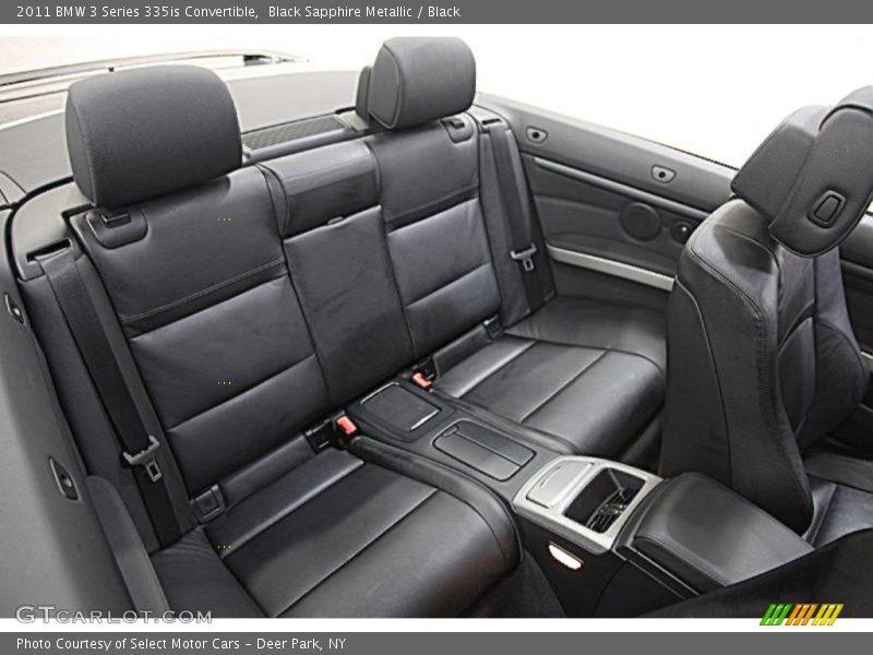Black Sapphire Metallic / Black 2011 BMW 3 Series 335is Convertible