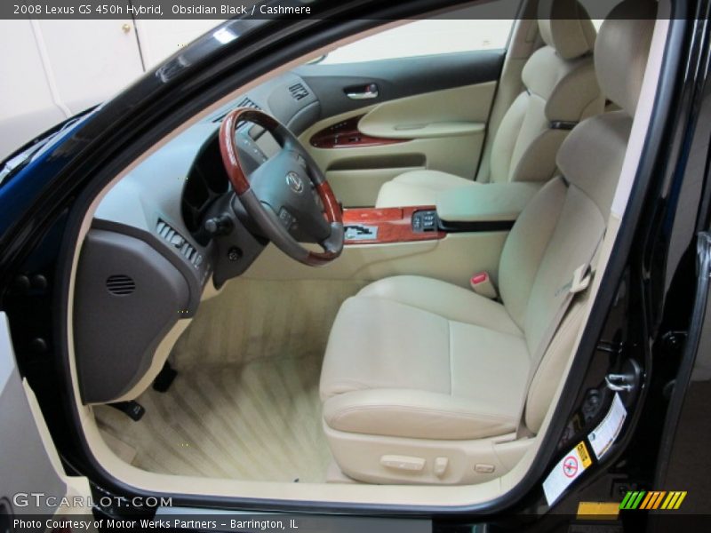Obsidian Black / Cashmere 2008 Lexus GS 450h Hybrid