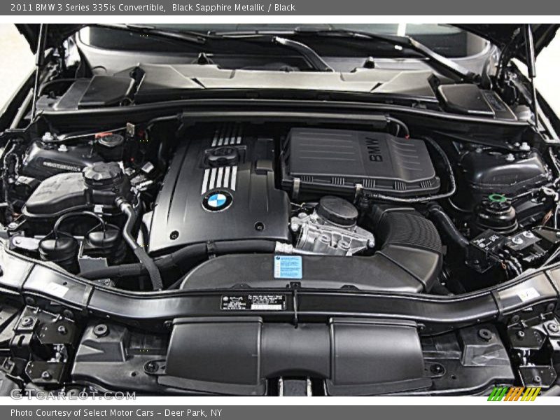 Black Sapphire Metallic / Black 2011 BMW 3 Series 335is Convertible