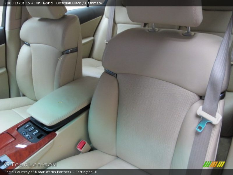Obsidian Black / Cashmere 2008 Lexus GS 450h Hybrid