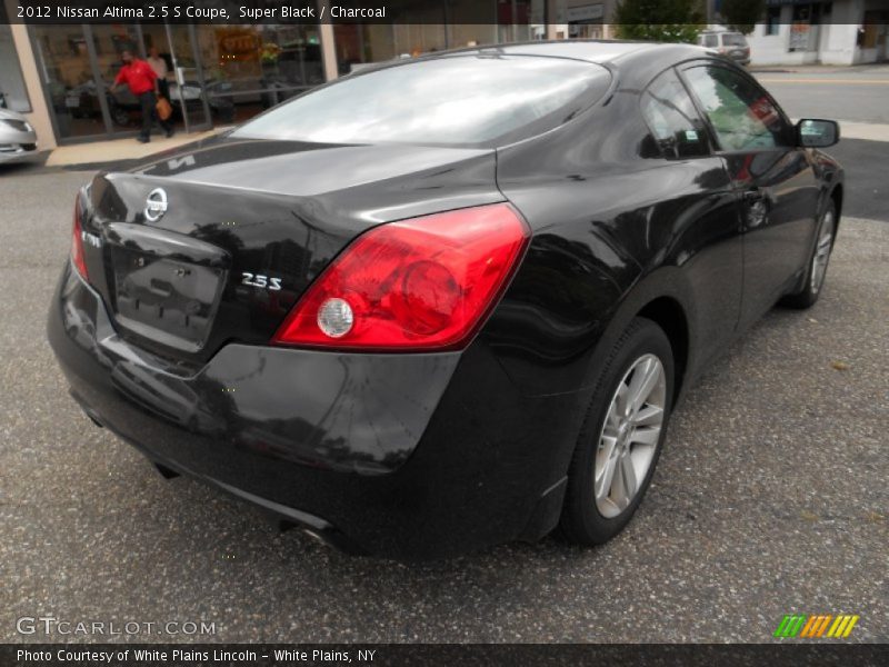 Super Black / Charcoal 2012 Nissan Altima 2.5 S Coupe