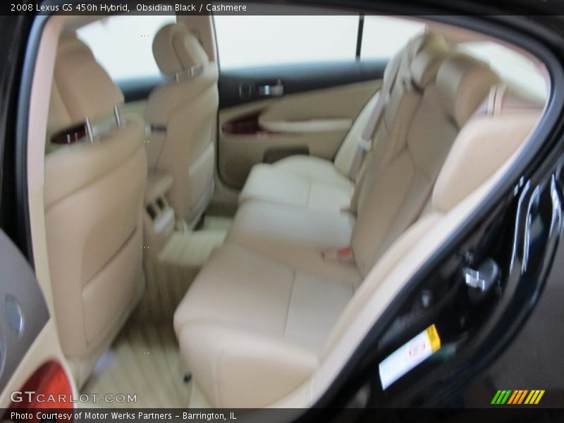 Obsidian Black / Cashmere 2008 Lexus GS 450h Hybrid