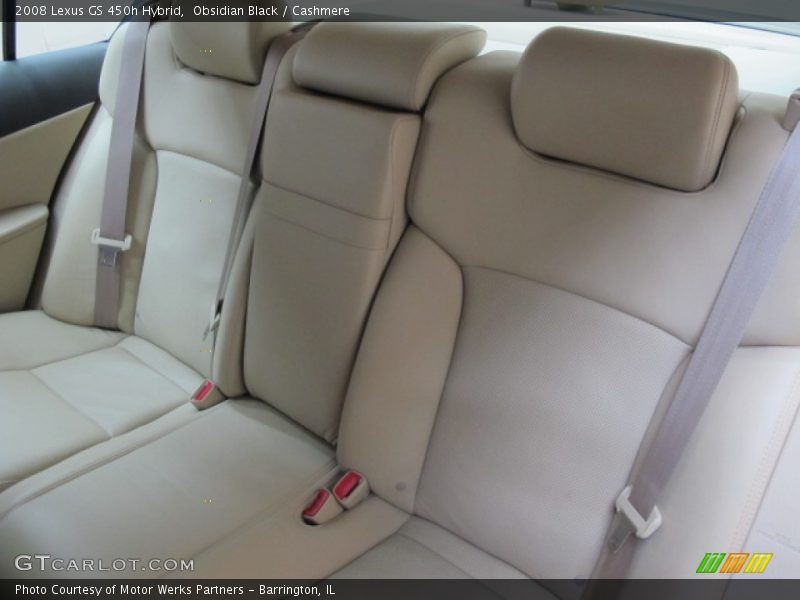Obsidian Black / Cashmere 2008 Lexus GS 450h Hybrid