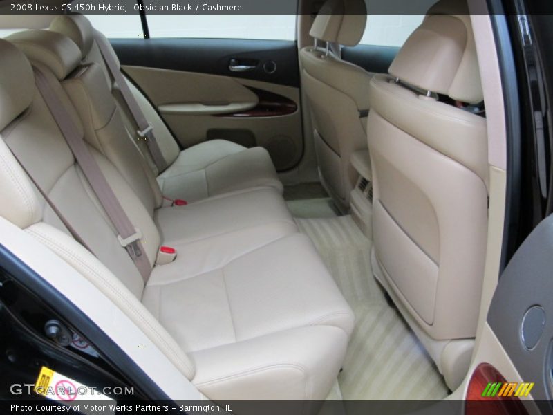 Obsidian Black / Cashmere 2008 Lexus GS 450h Hybrid