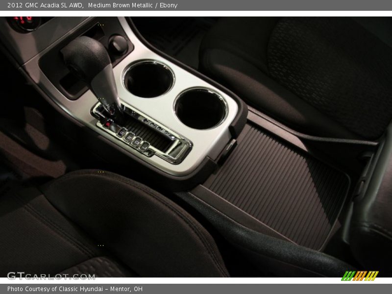 Medium Brown Metallic / Ebony 2012 GMC Acadia SL AWD