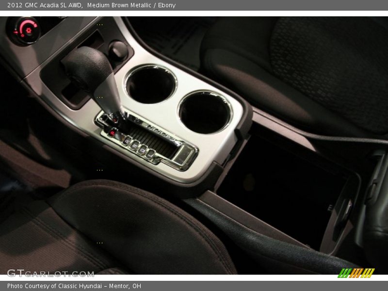Medium Brown Metallic / Ebony 2012 GMC Acadia SL AWD