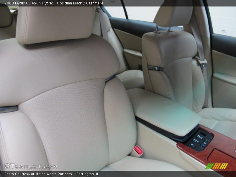 Obsidian Black / Cashmere 2008 Lexus GS 450h Hybrid