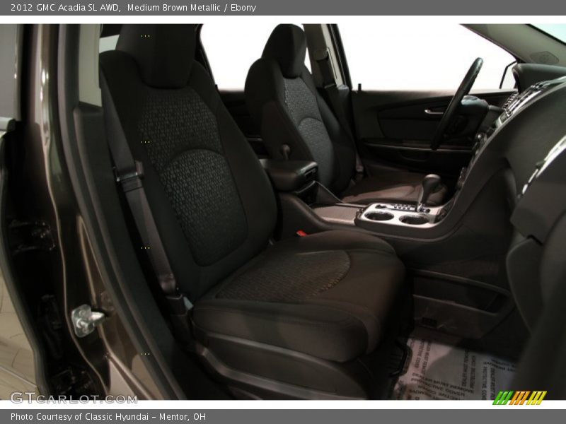 Medium Brown Metallic / Ebony 2012 GMC Acadia SL AWD