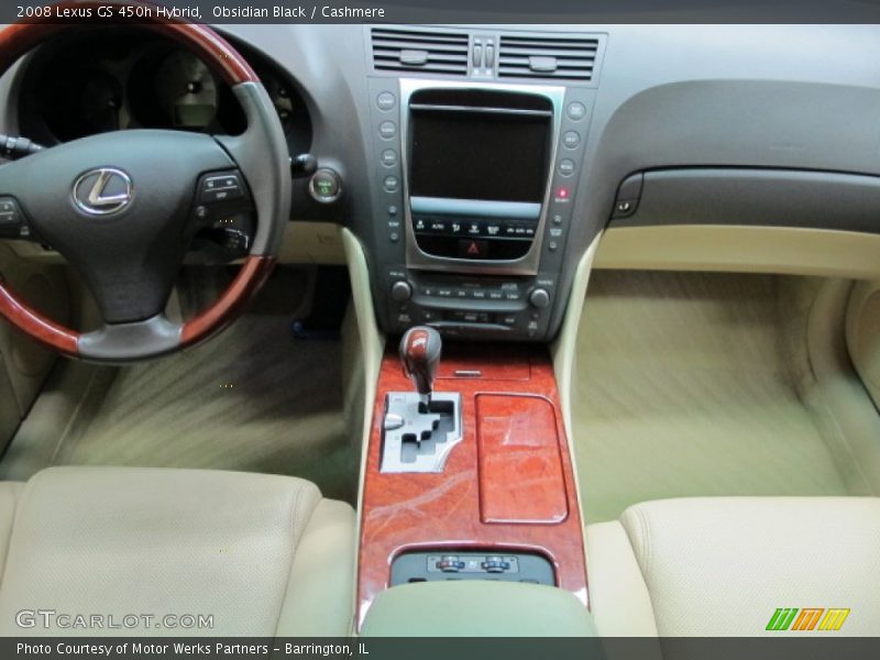 Obsidian Black / Cashmere 2008 Lexus GS 450h Hybrid
