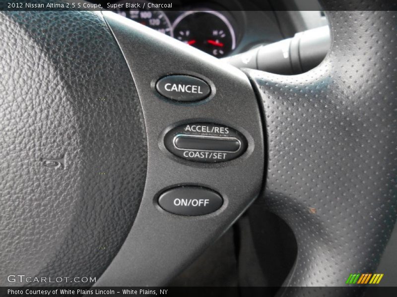 Super Black / Charcoal 2012 Nissan Altima 2.5 S Coupe