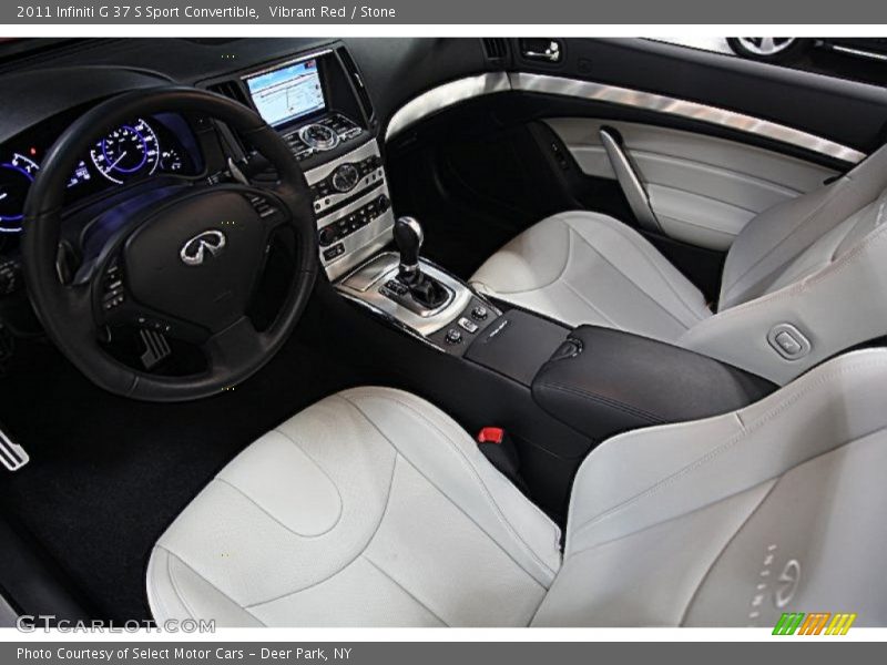 Vibrant Red / Stone 2011 Infiniti G 37 S Sport Convertible