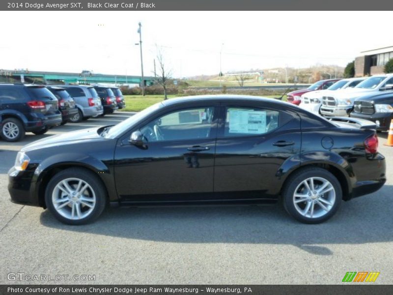 Black Clear Coat / Black 2014 Dodge Avenger SXT