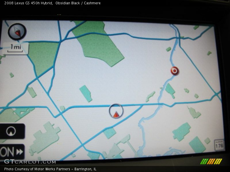 Obsidian Black / Cashmere 2008 Lexus GS 450h Hybrid
