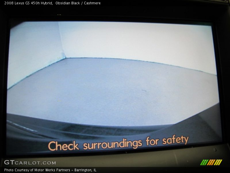 Obsidian Black / Cashmere 2008 Lexus GS 450h Hybrid