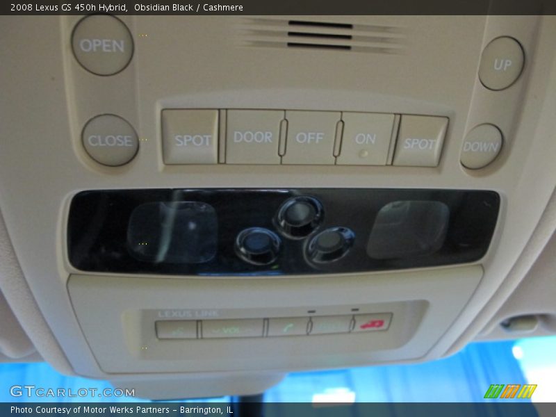 Obsidian Black / Cashmere 2008 Lexus GS 450h Hybrid