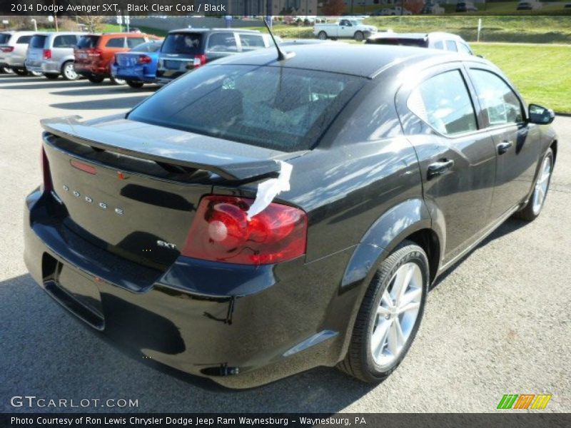 Black Clear Coat / Black 2014 Dodge Avenger SXT