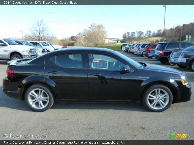 Black Clear Coat / Black 2014 Dodge Avenger SXT