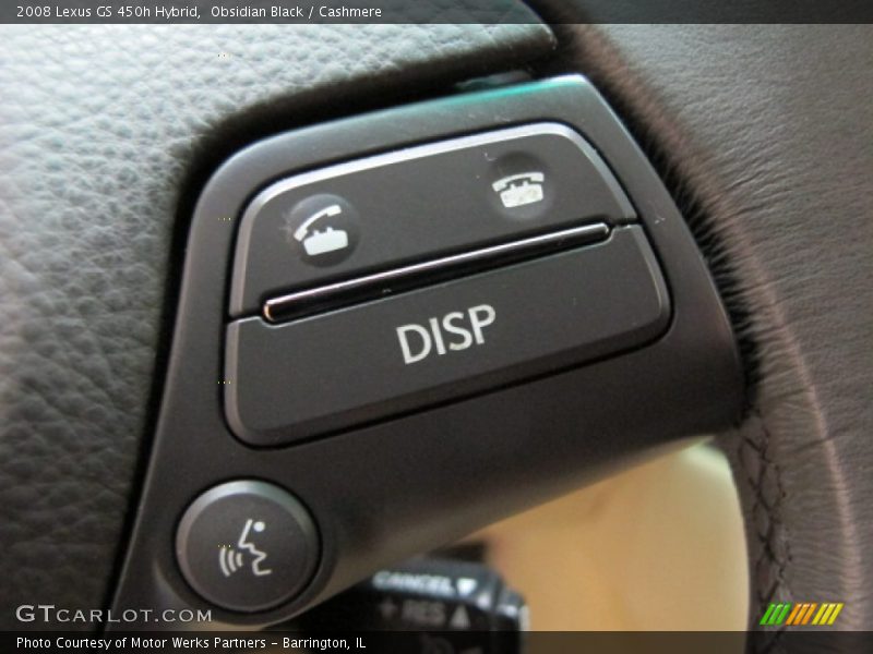 Obsidian Black / Cashmere 2008 Lexus GS 450h Hybrid
