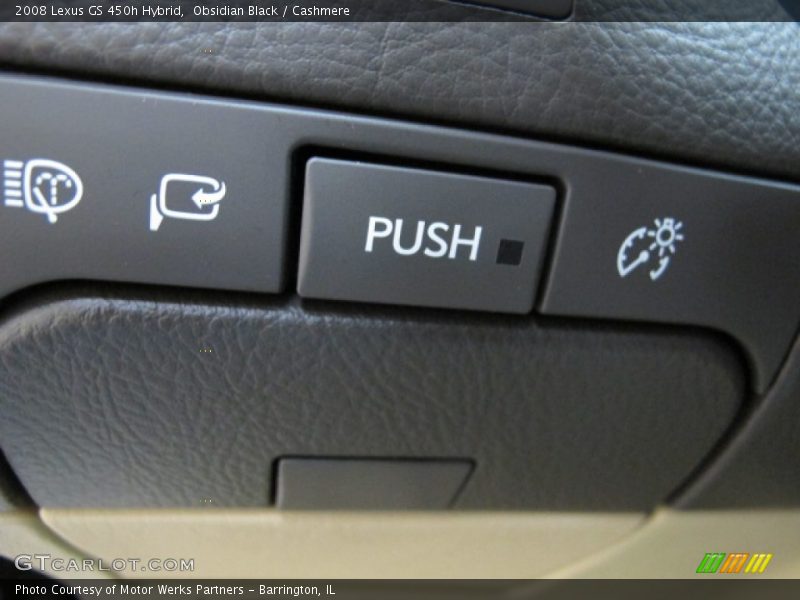 Obsidian Black / Cashmere 2008 Lexus GS 450h Hybrid