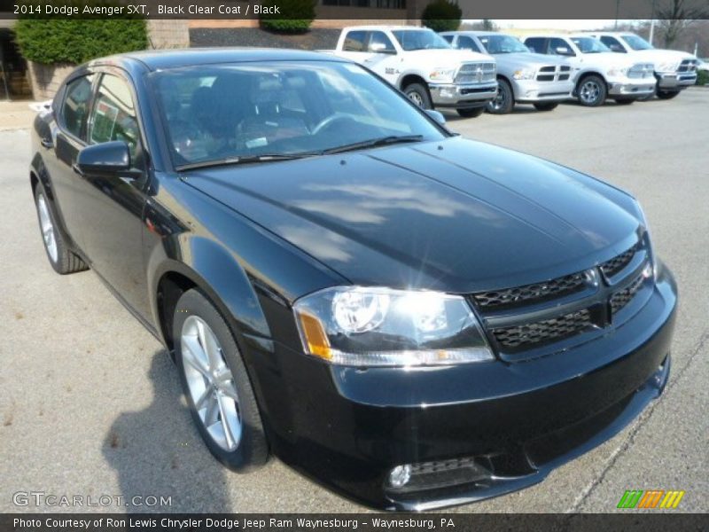 Black Clear Coat / Black 2014 Dodge Avenger SXT