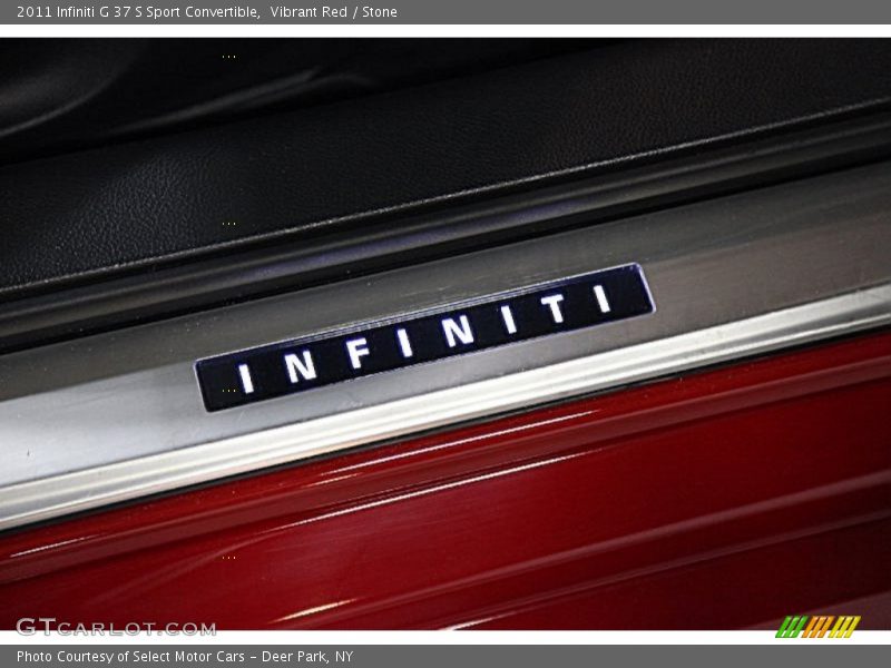 Vibrant Red / Stone 2011 Infiniti G 37 S Sport Convertible