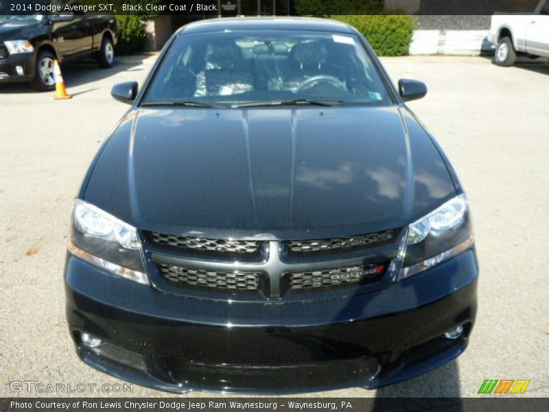 Black Clear Coat / Black 2014 Dodge Avenger SXT