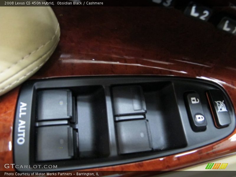 Obsidian Black / Cashmere 2008 Lexus GS 450h Hybrid
