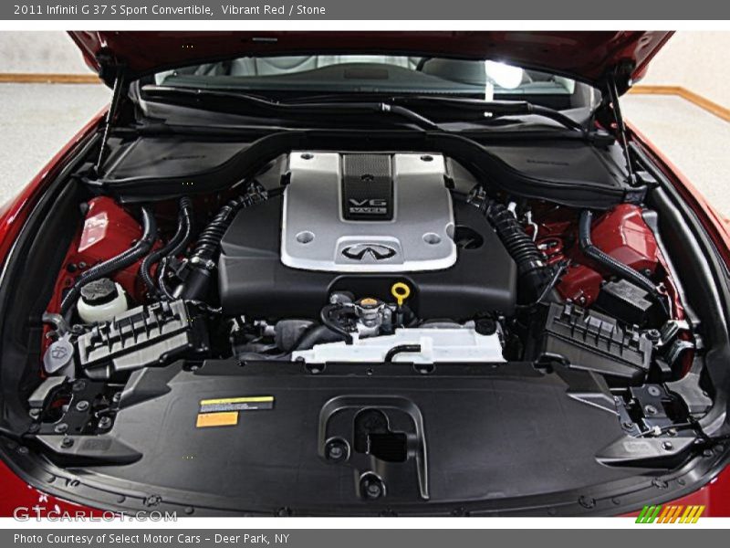 Vibrant Red / Stone 2011 Infiniti G 37 S Sport Convertible