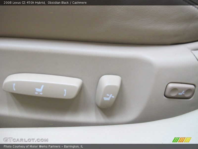 Obsidian Black / Cashmere 2008 Lexus GS 450h Hybrid