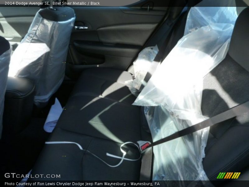 Billet Silver Metallic / Black 2014 Dodge Avenger SE