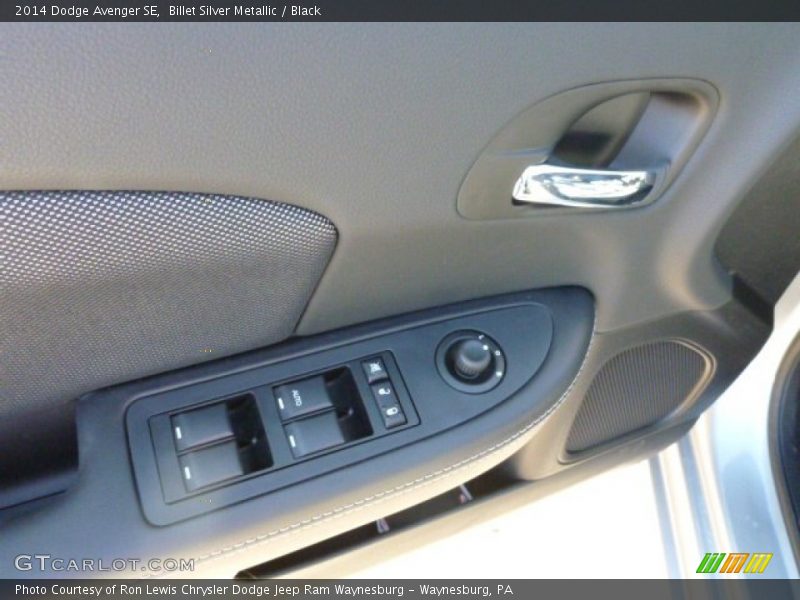 Billet Silver Metallic / Black 2014 Dodge Avenger SE