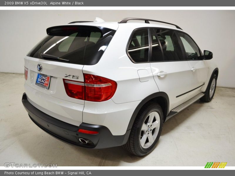 Alpine White / Black 2009 BMW X5 xDrive30i