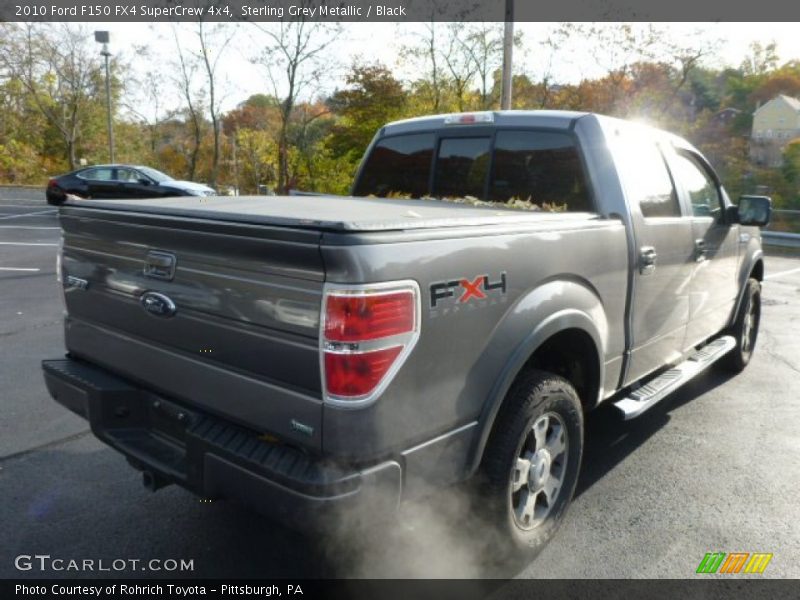 Sterling Grey Metallic / Black 2010 Ford F150 FX4 SuperCrew 4x4