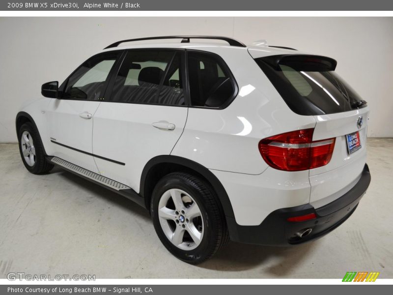 Alpine White / Black 2009 BMW X5 xDrive30i