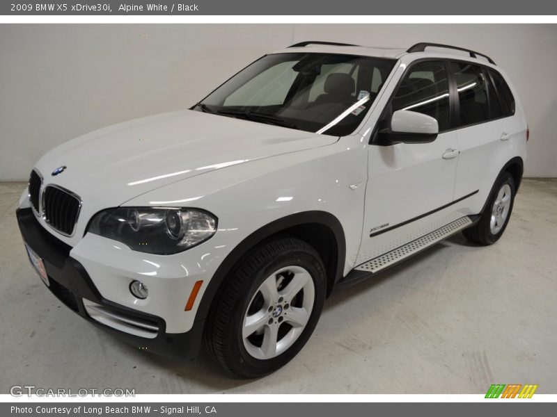 Alpine White / Black 2009 BMW X5 xDrive30i