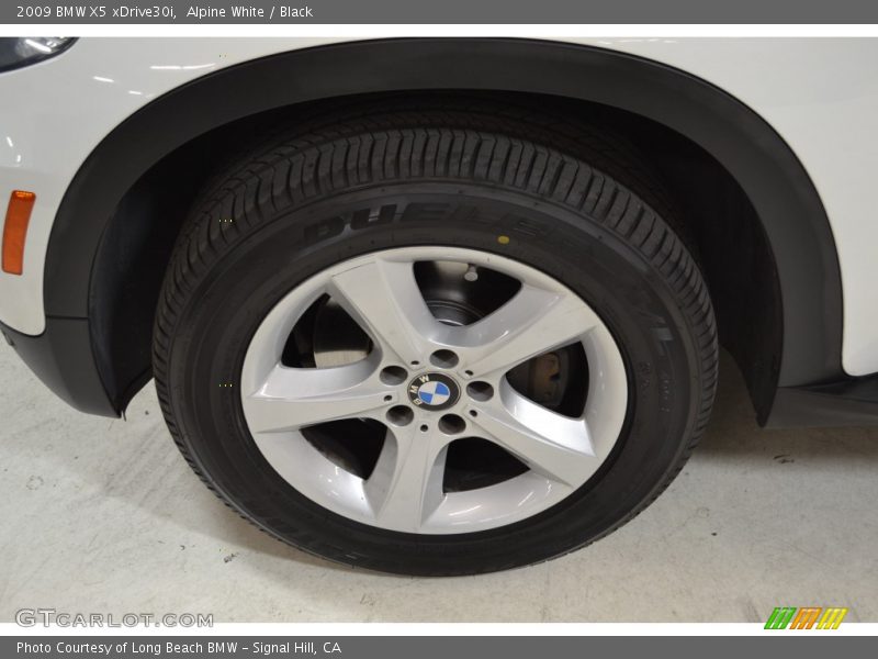 Alpine White / Black 2009 BMW X5 xDrive30i