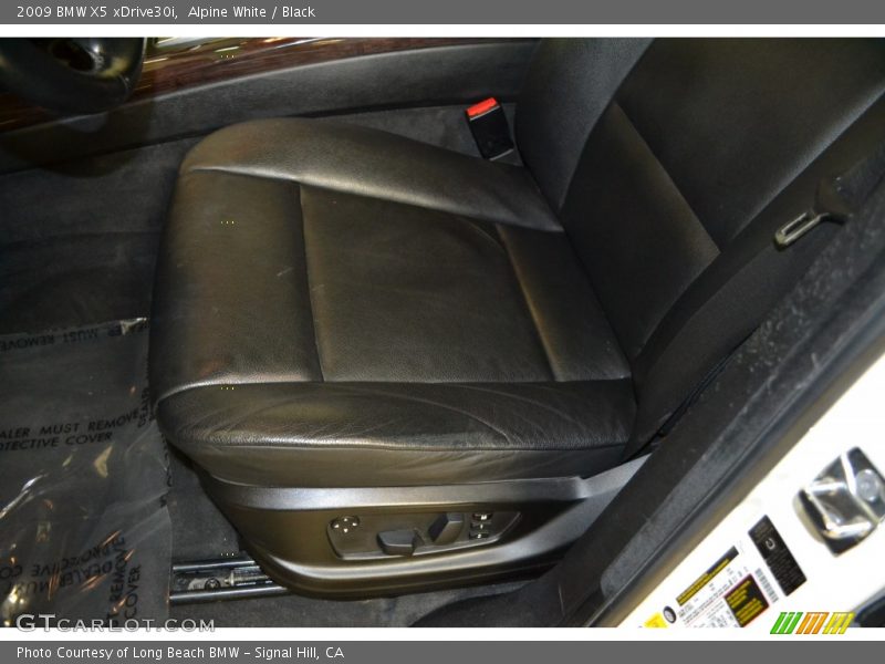 Alpine White / Black 2009 BMW X5 xDrive30i