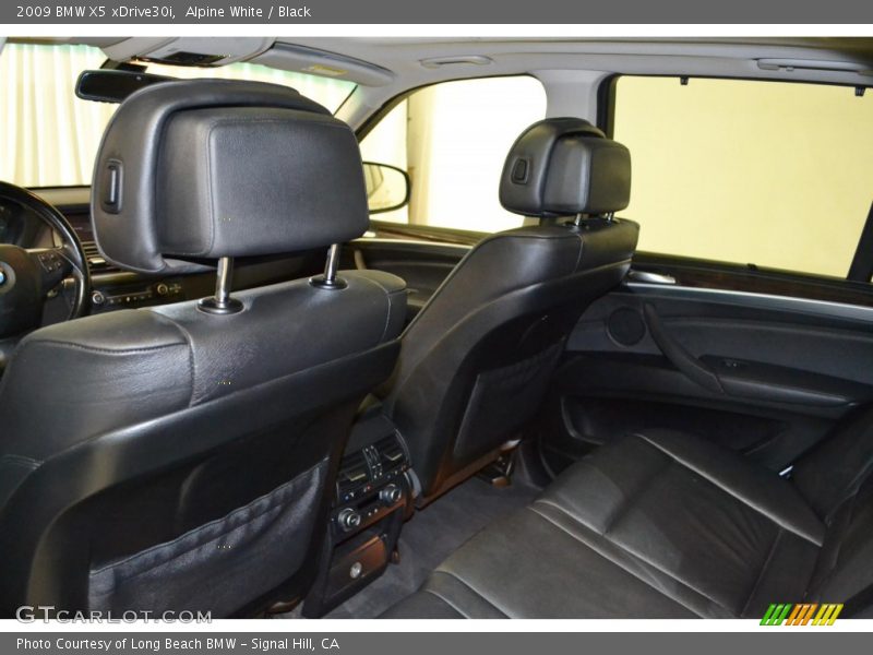 Alpine White / Black 2009 BMW X5 xDrive30i