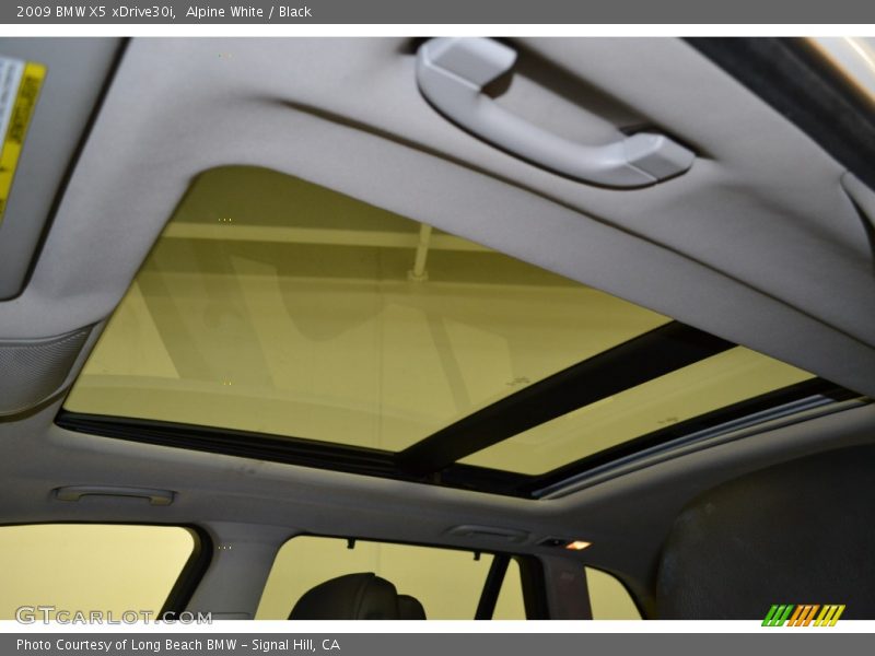 Alpine White / Black 2009 BMW X5 xDrive30i