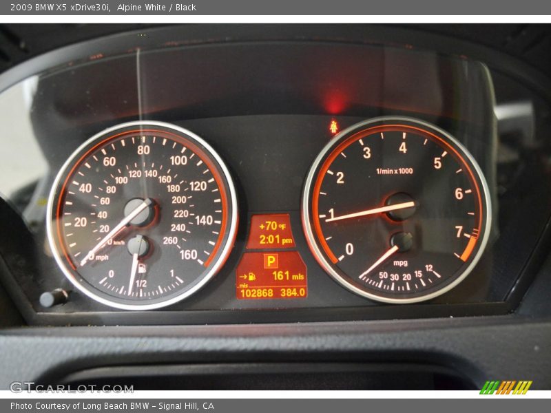 Alpine White / Black 2009 BMW X5 xDrive30i