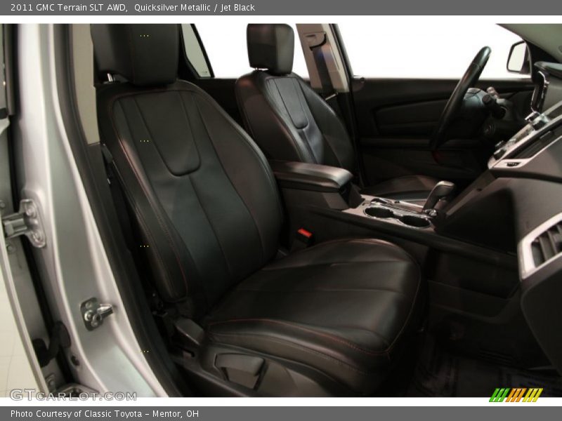 Quicksilver Metallic / Jet Black 2011 GMC Terrain SLT AWD