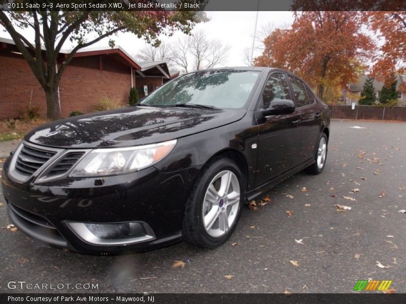 Front 3/4 View of 2011 9-3 Aero Sport Sedan XWD