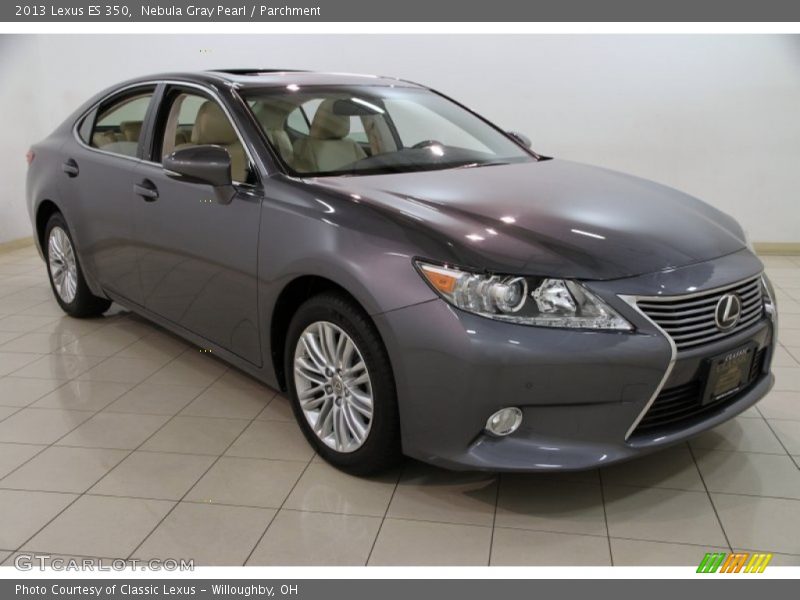 Nebula Gray Pearl / Parchment 2013 Lexus ES 350