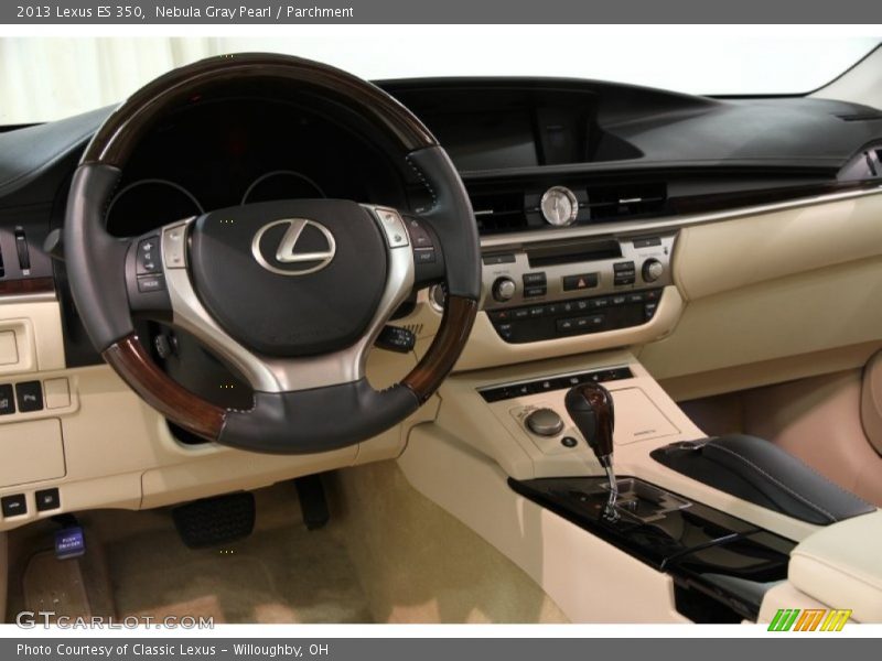 Nebula Gray Pearl / Parchment 2013 Lexus ES 350