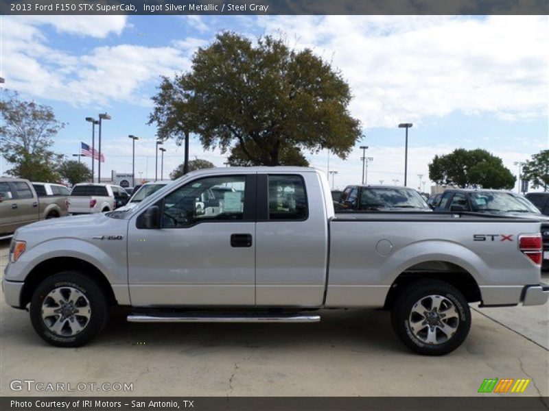  2013 F150 STX SuperCab Ingot Silver Metallic