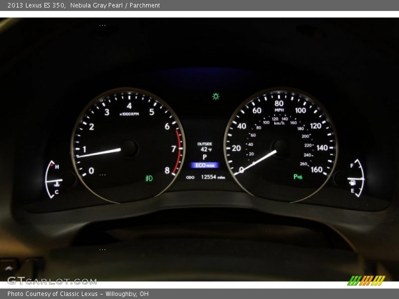 Nebula Gray Pearl / Parchment 2013 Lexus ES 350