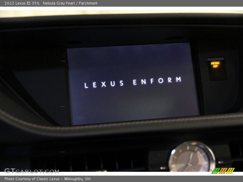 Nebula Gray Pearl / Parchment 2013 Lexus ES 350