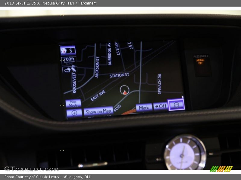 Nebula Gray Pearl / Parchment 2013 Lexus ES 350