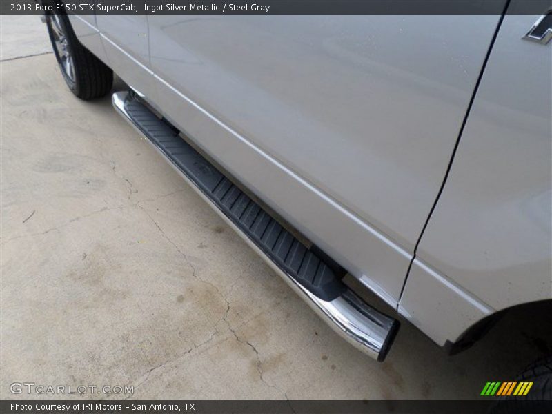 Ingot Silver Metallic / Steel Gray 2013 Ford F150 STX SuperCab